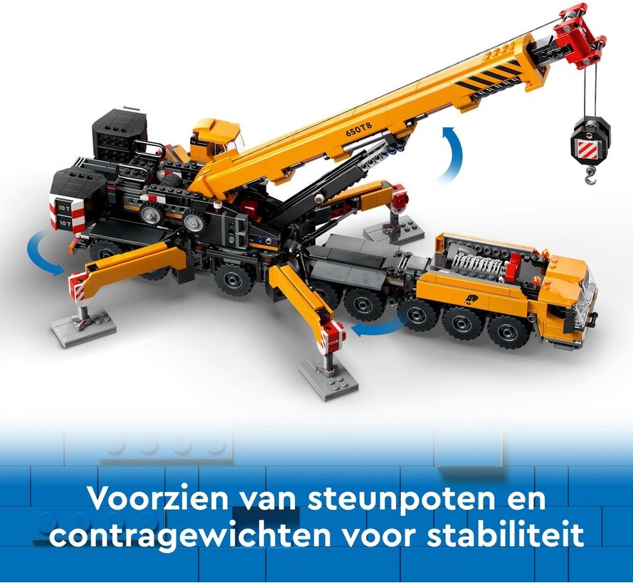 LEGO 60409 Gele Mobiele Bouwkraan