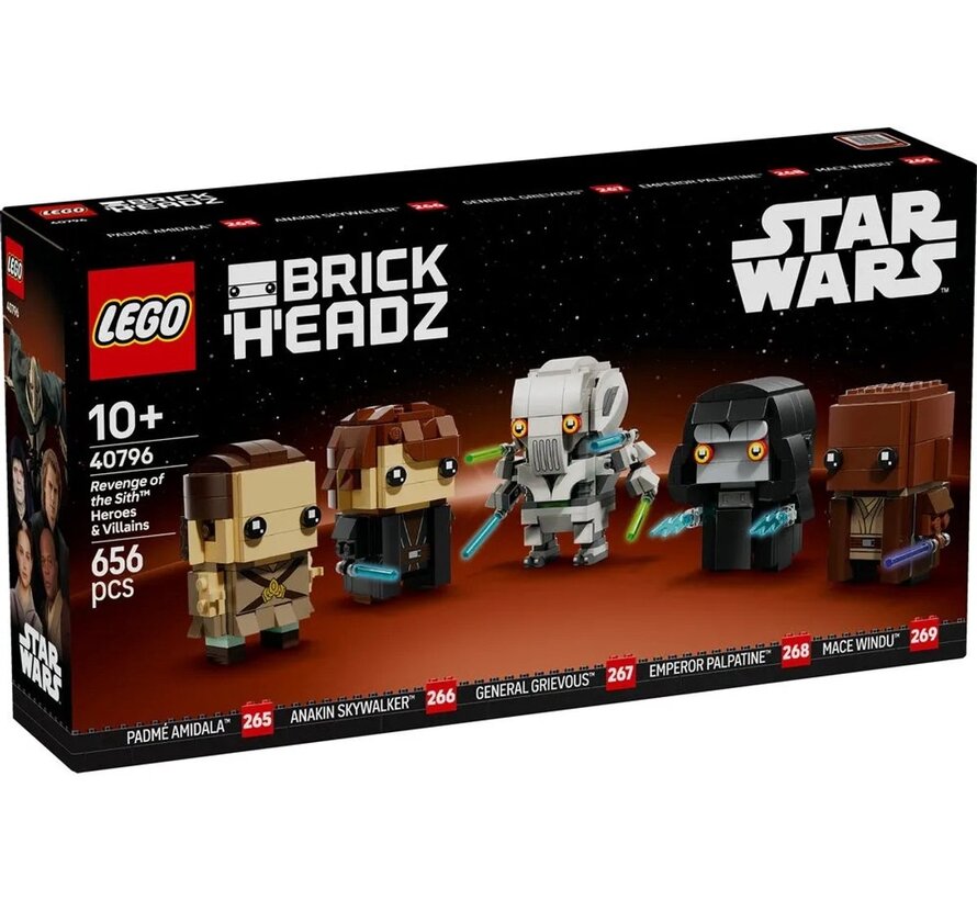 LEGO Star Wars - Revenge of the Sith Heroes & Villains 40796