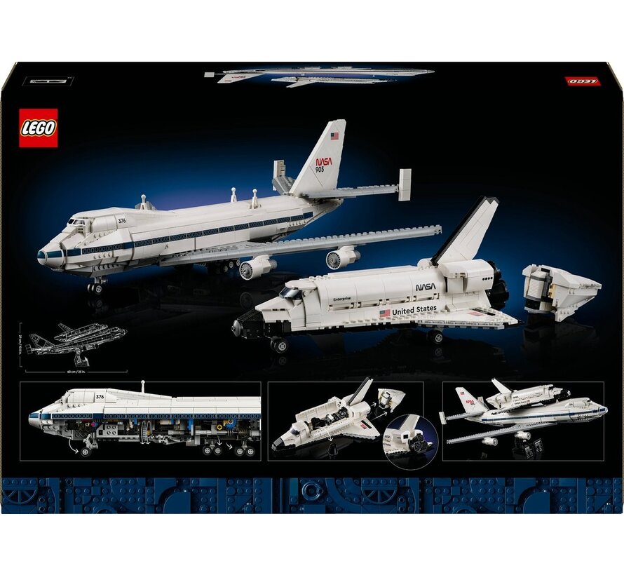 LEGO Icons Shuttle Carrier Aircraft 10360