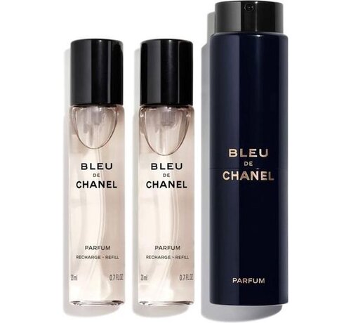 Chanel CHANEL Bleu de Chanel Parfum Twist & Spray (3 x 20 ml)