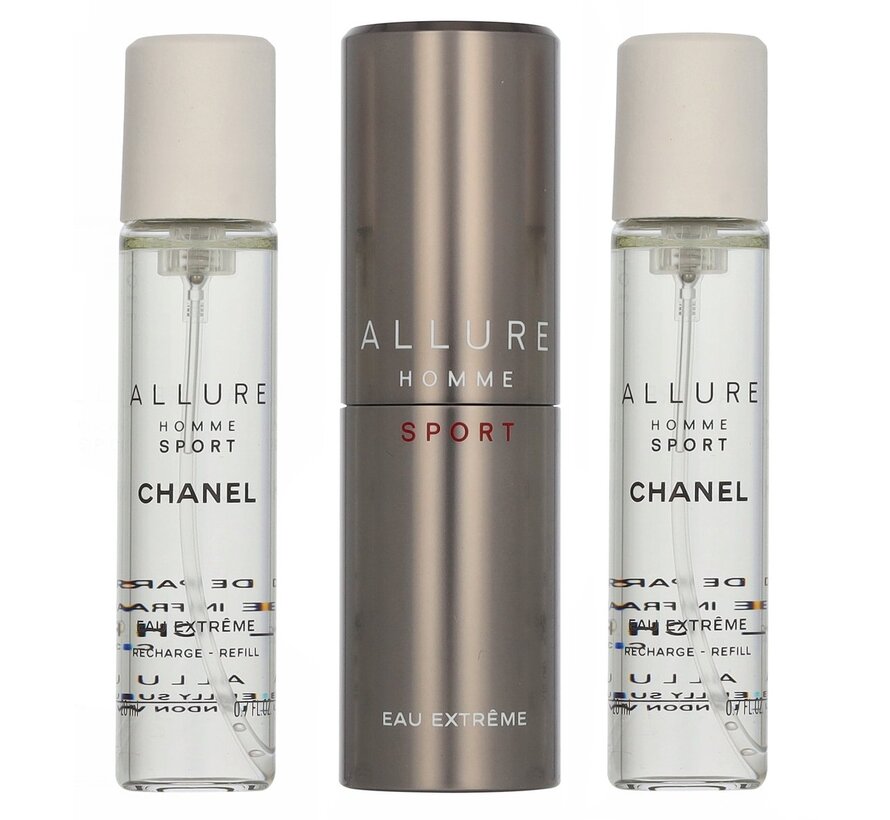 CHANEL Allure Homme Sport Eau Extreme Twist & Spray (3 x 20 ml)
