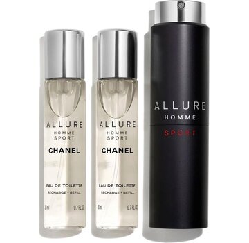 Chanel CHANEL Allure Homme Sport Eau de Toilette Twist & Spray (3 x 20 ml)