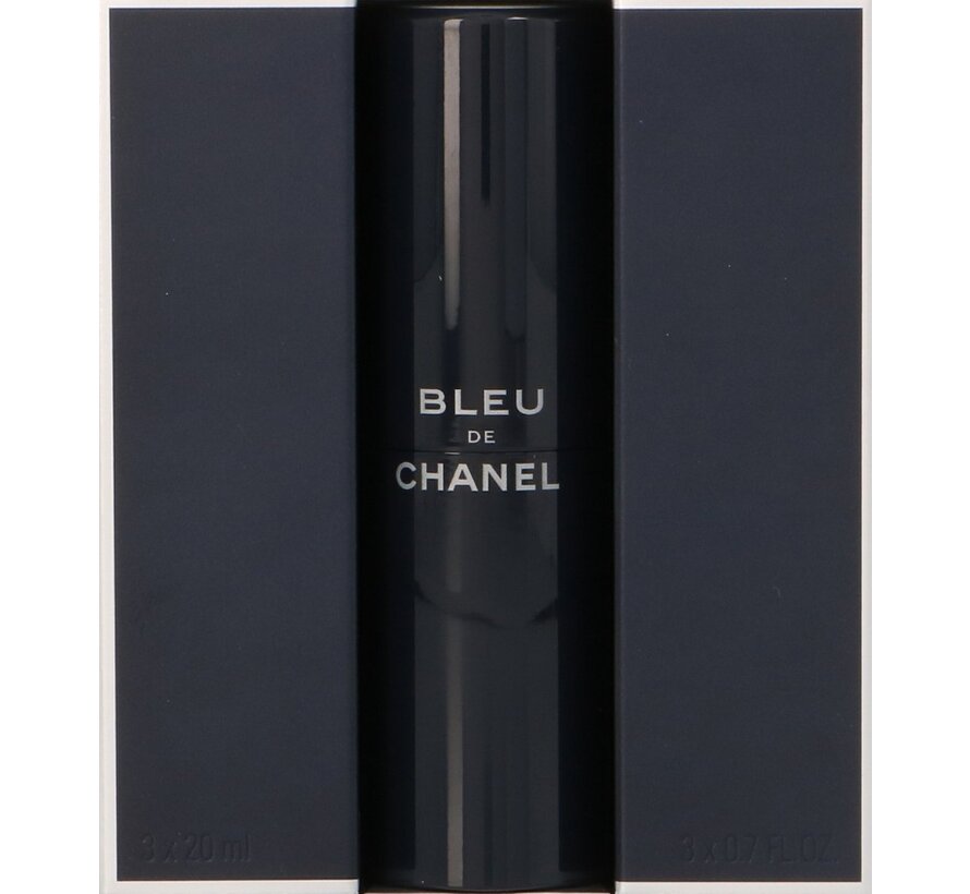 CHANEL Bleu de Chanel Eau de Toilette Twist & Spray (3 x 20 ml)