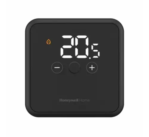 Honeywell Home DTS4R – draadloze ruimtethermostaat – zwart (excl. ketelmodule)