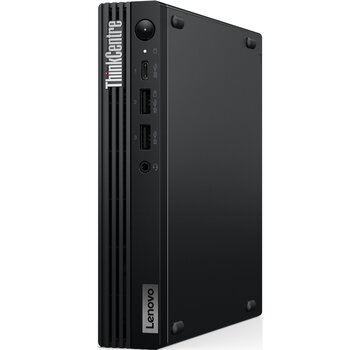 Lenovo ThinkCentre M70q Gen 5 (12TD000HMH) (Zwart | Core i7-14700T | UHD Graphics 770 | 16 GB | 512 GB SSD)