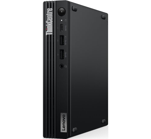 Lenovo ThinkCentre M70q Gen 5 (12TD000HMH) (Zwart | Core i7-14700T | UHD Graphics 770 | 16 GB | 512 GB SSD)
