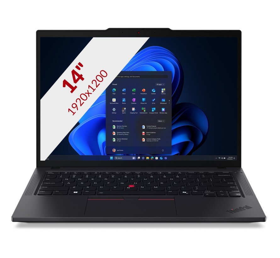 Lenovo ThinkPad T14 Gen6 14" U7-255U 16GB 512GB 5MP Camera W11P 21QC004PMH