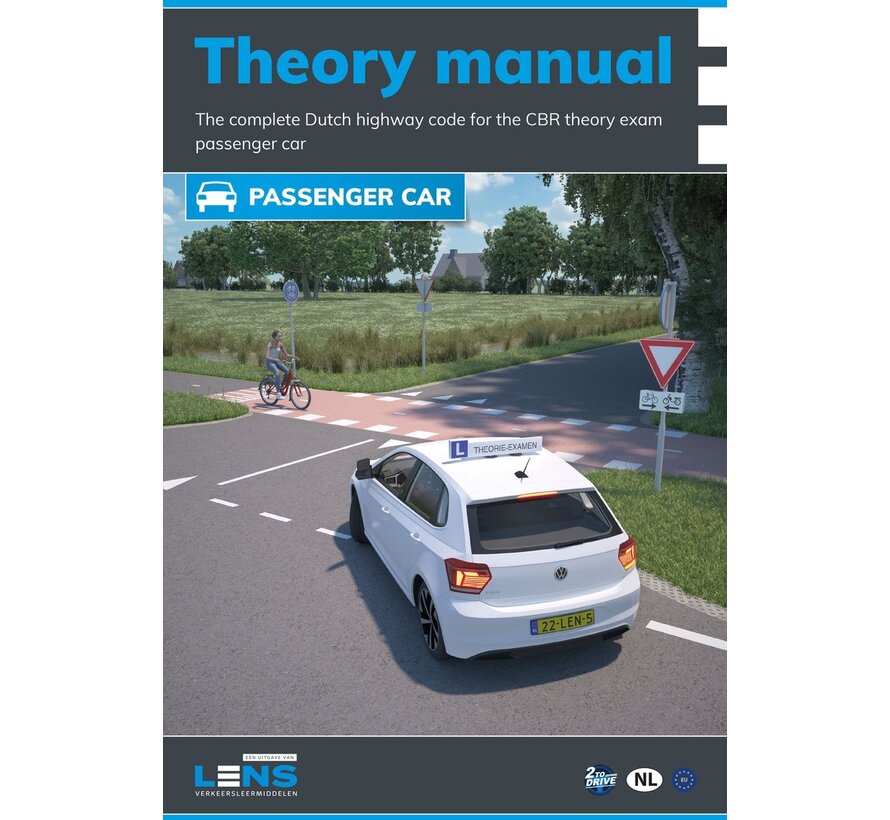 Lens verkeersleermiddelen - Theory manual passenger car