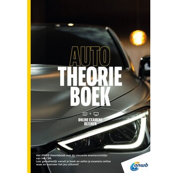 ANWB Rijopleiding - Auto Theorieboek B + Online examens oefenen