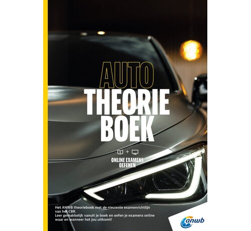 ANWB Rijopleiding - Auto Theorieboek B + Online examens oefenen