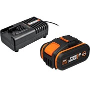 Worx accu en lader WA3609 starterset 4Ah 20V