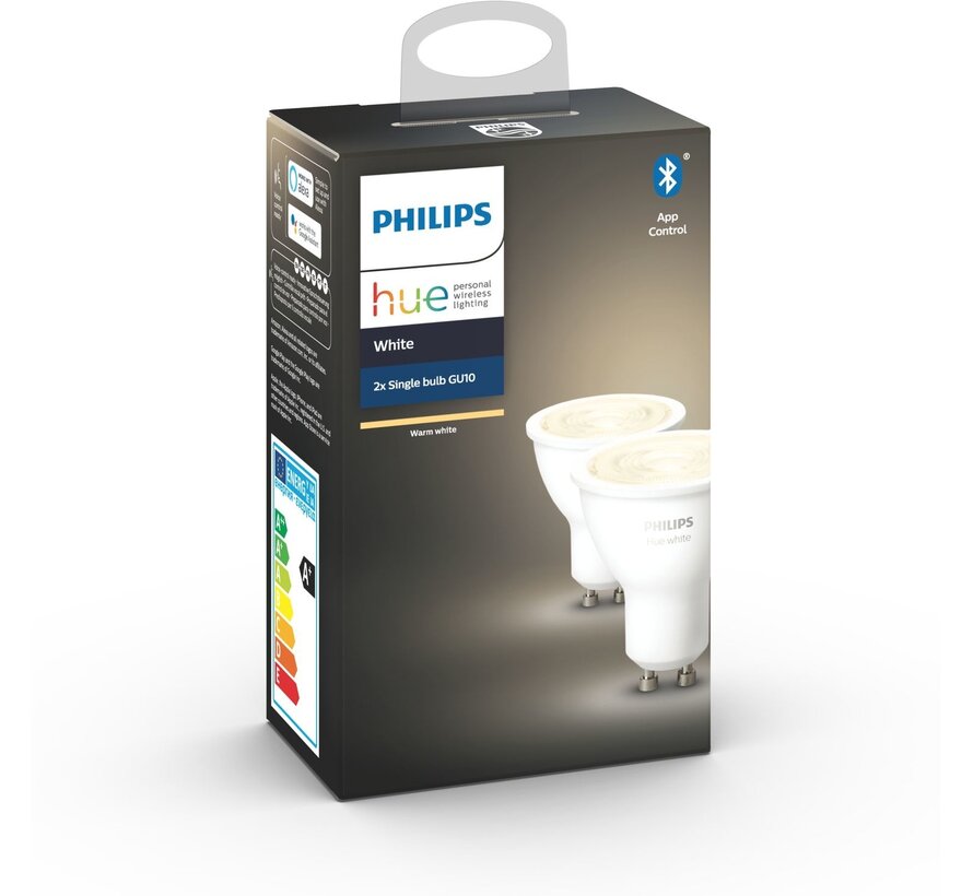 Philips Hue White Bluetooth GU10 2-pack