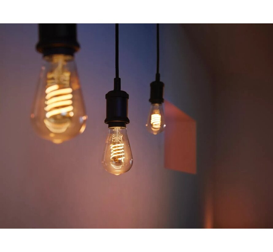 Philips Hue Filament White ST64 E27 Edison