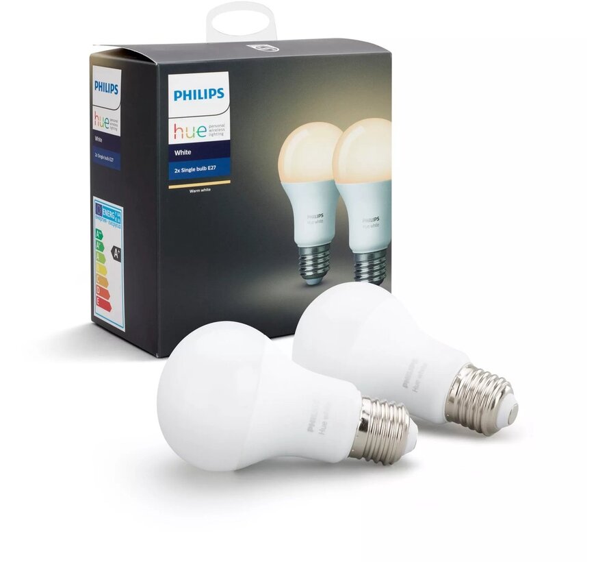 Philips Hue White E27 Duopack