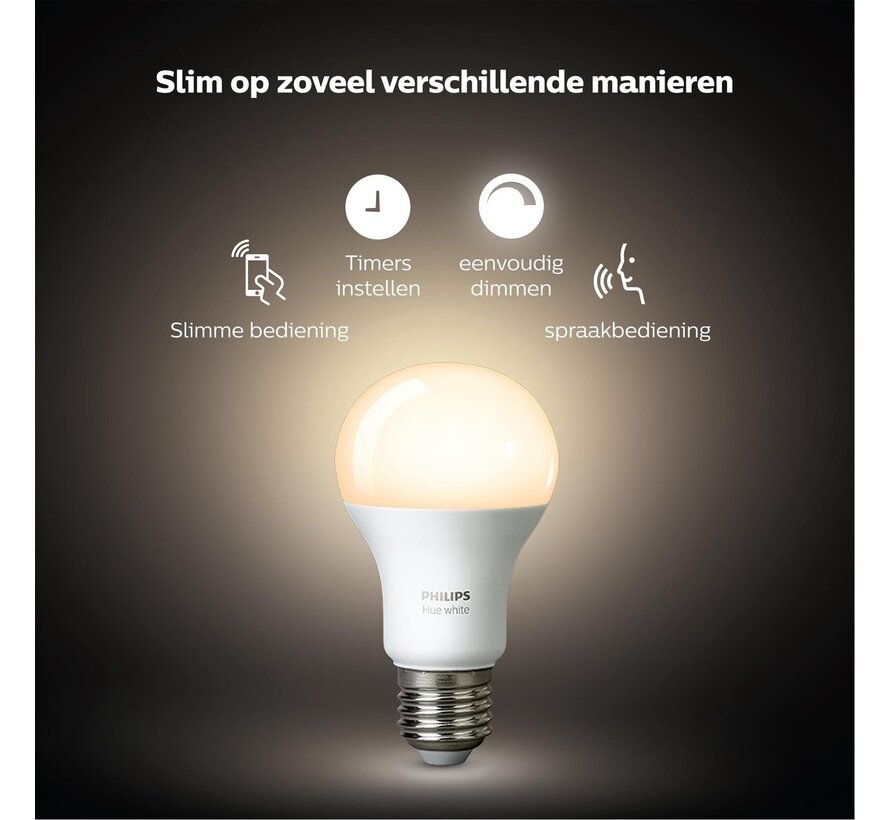 Philips Hue White E27 Duopack