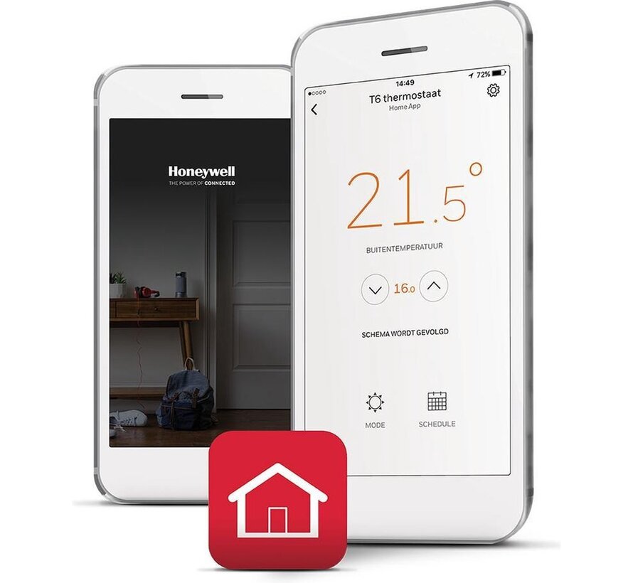 Honeywell Lyric T6 Slimme Thermostaat Wit