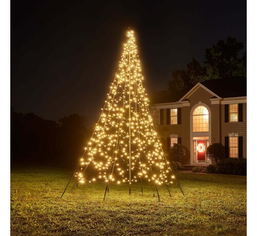 Fairybell Fairybell | 4 meter | 640 LED-lampjes | Inclusief mast | Warm wit