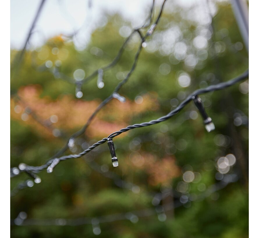 Fairybell | 4 meter | 640 LED-lampjes | Inclusief mast | Warm wit