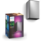 PHILIPS HUE Resonate muurlamp - wit en gekleurd licht - aluminium
