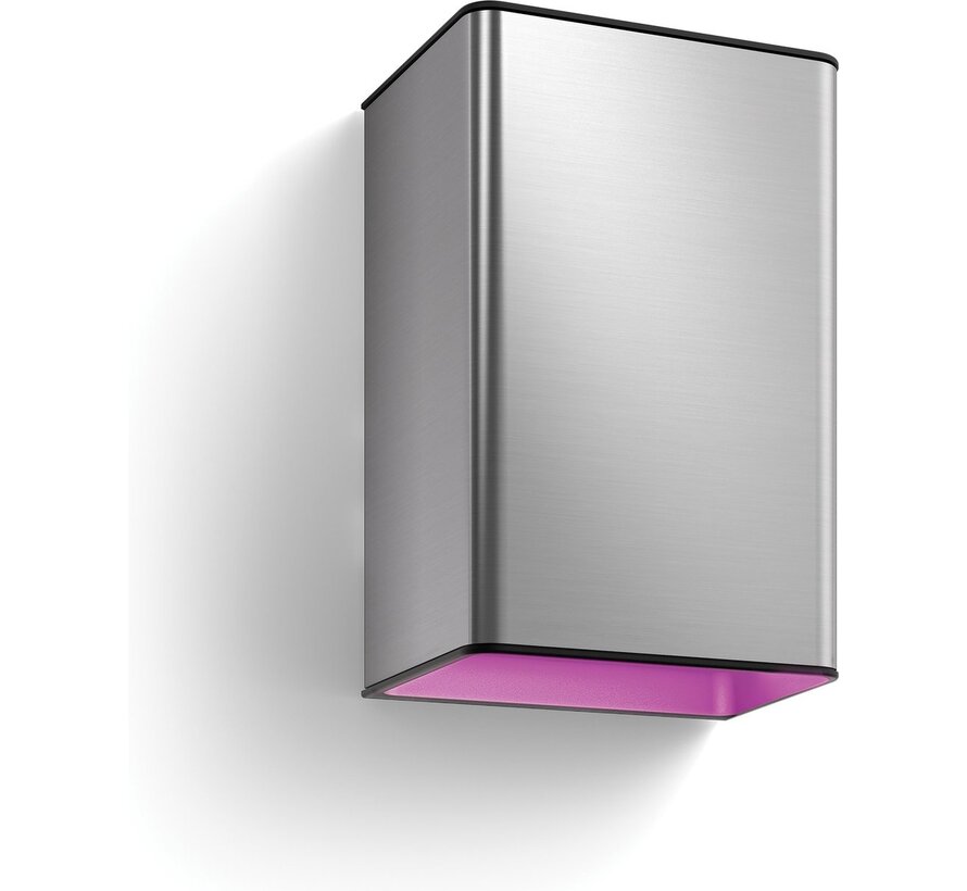 PHILIPS HUE Resonate muurlamp - wit en gekleurd licht - aluminium