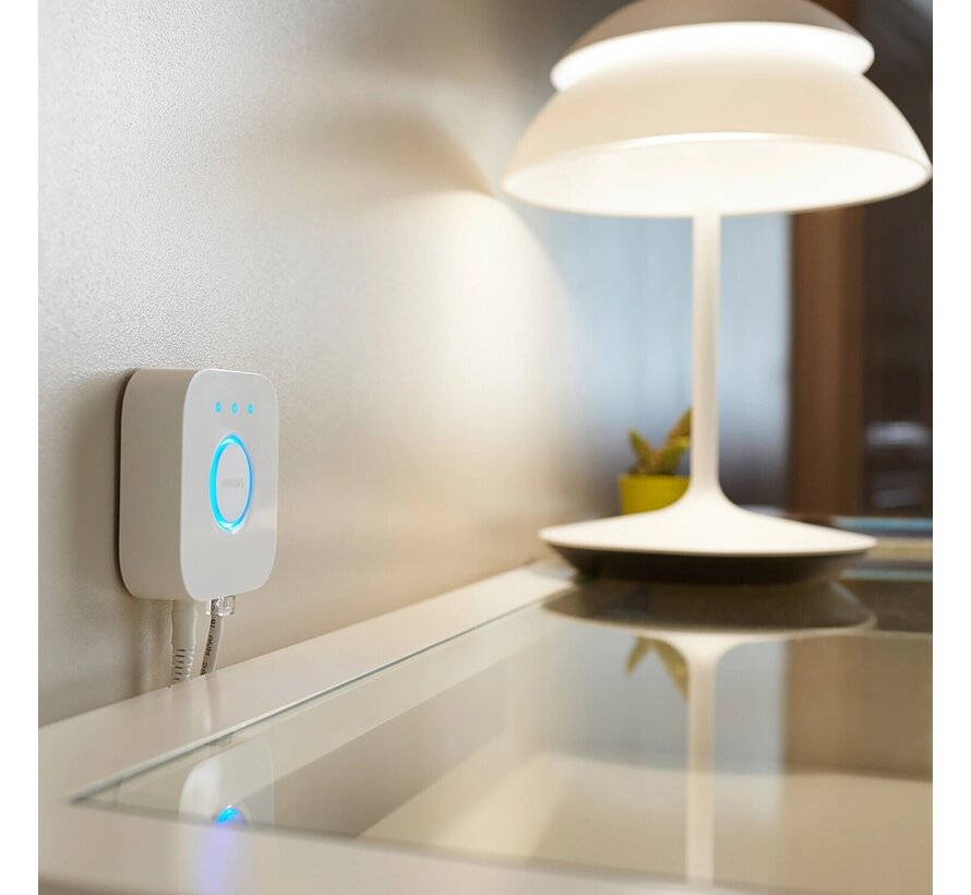 Philips Hue White & Color Ambiance Starterset met 2 x E27 + Bridge + Dimmer + Smart Plug
