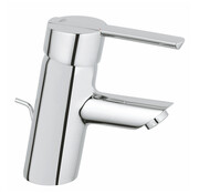 Grohe QuickFix Feel wastafelkraan met trekwaste chroom