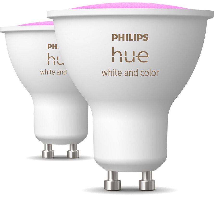 Philips Hue White and Color GU10 2-pack