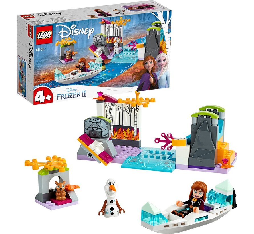 LEGO Disney Frozen 41165 Anna's kano-expeditie