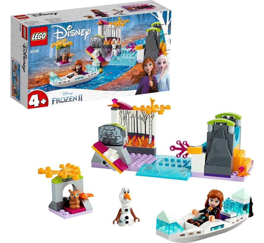 LEGO Disney Frozen 41165 Anna's kano-expeditie
