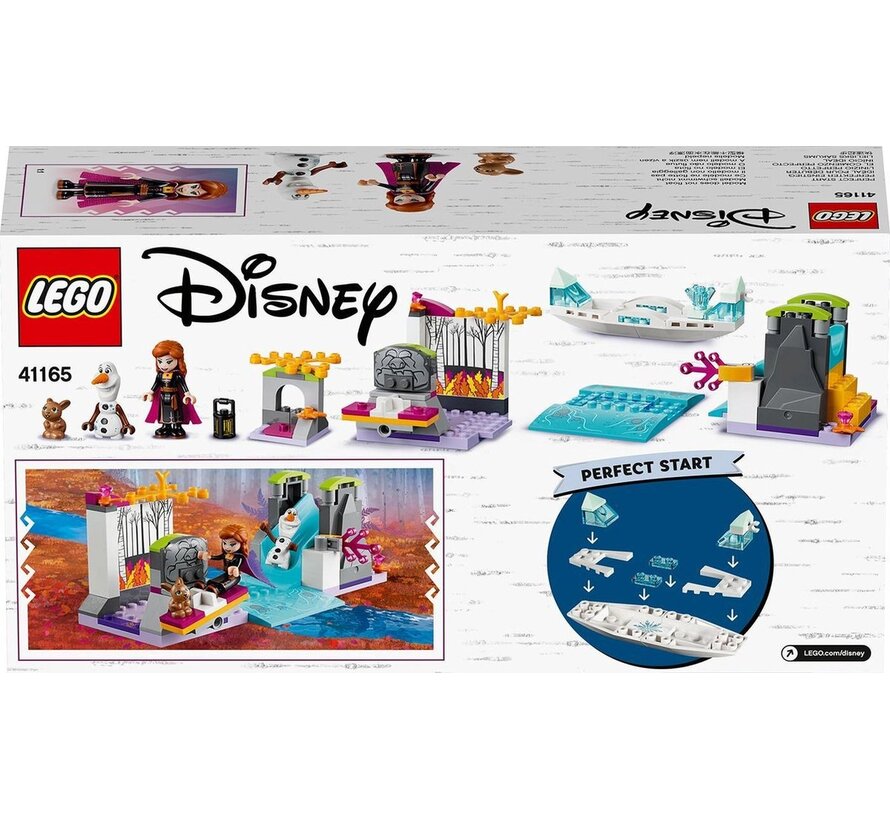 LEGO Disney Frozen 41165 Anna's kano-expeditie