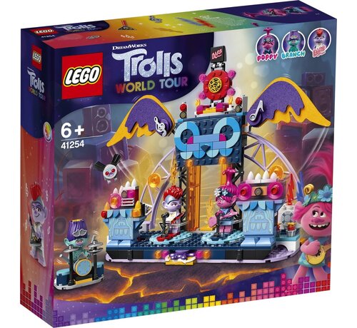 LEGO Trolls Volcano Rock City concert 41254