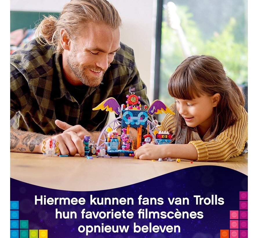 LEGO Trolls Volcano Rock City concert 41254