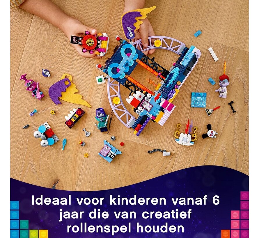 LEGO Trolls Volcano Rock City concert 41254