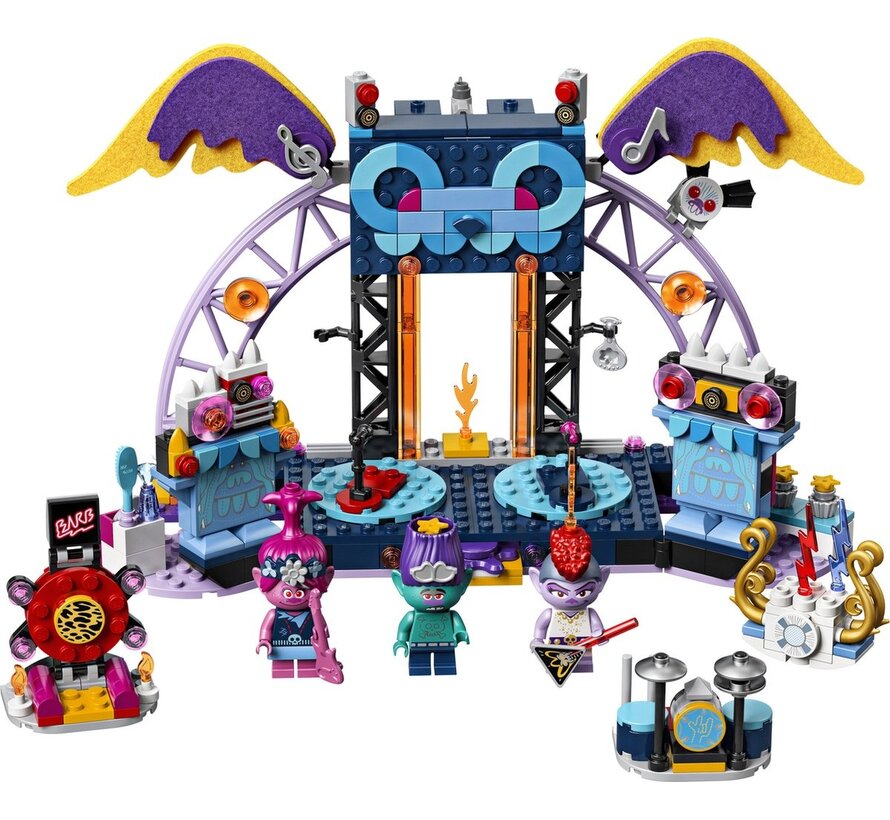 LEGO Trolls Volcano Rock City concert 41254
