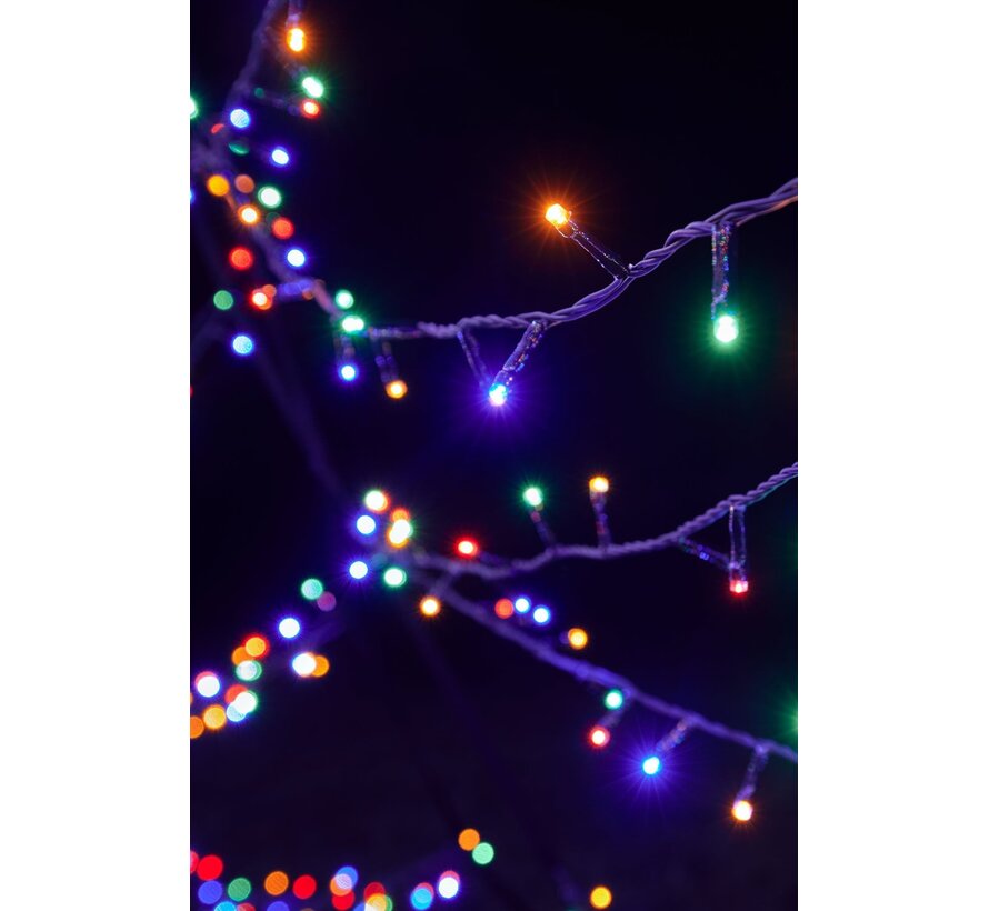 Fairybell | 8 meter | 1500 LED-lampjes | Multi colour