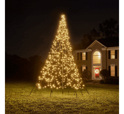 Fairybell | 4 meter | 640 LED-lampjes | Inclusief mast | Twinkle