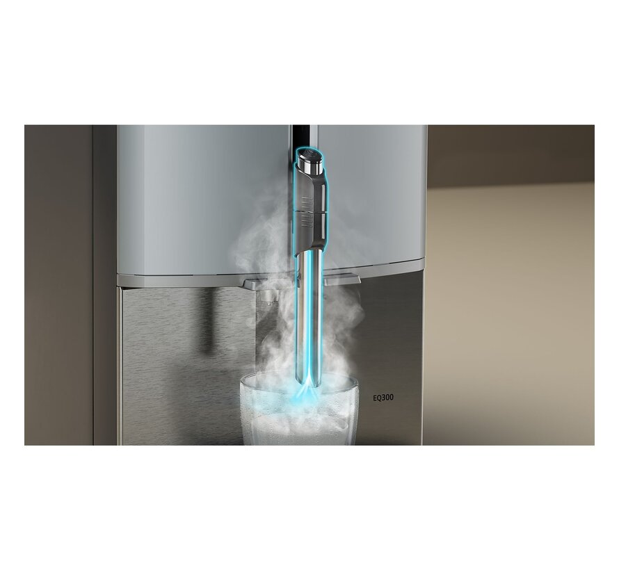 SIEMENS EQ.300 TF303E01 Zilver Espressomachine Zilver