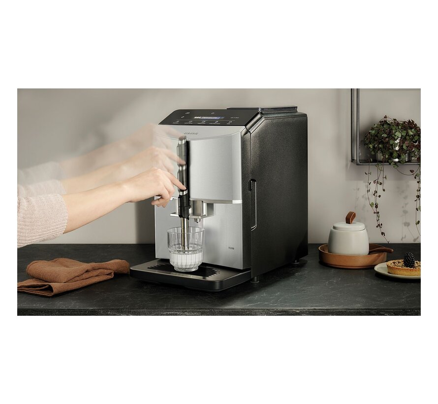SIEMENS EQ.300 TF303E01 Zilver Espressomachine Zilver