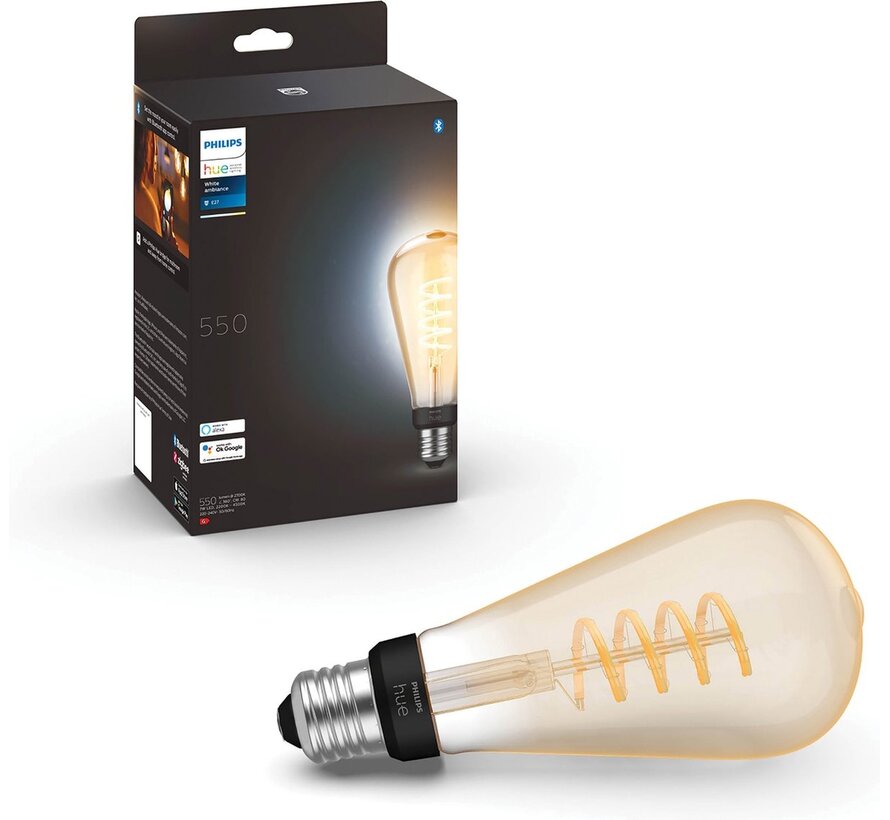 Philips Hue White Ambiance Filament ST64 E27 Edison