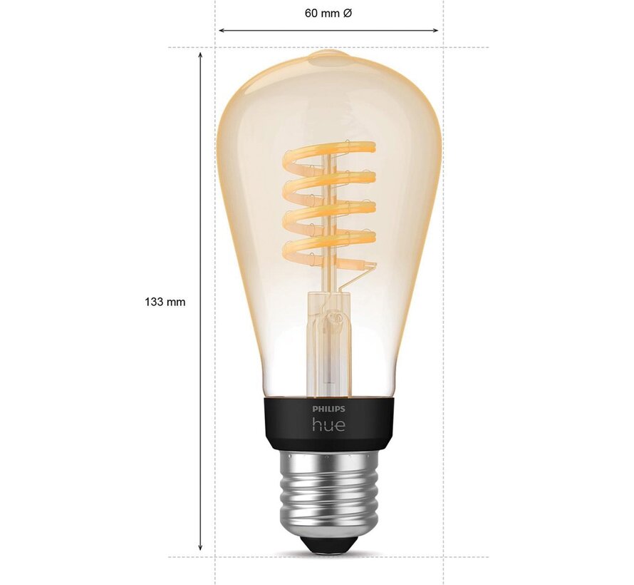 Philips Hue White Ambiance Filament ST64 E27 Edison