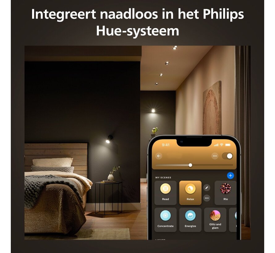 Philips Hue White Ambiance GU10 Bluetooth (1-pack