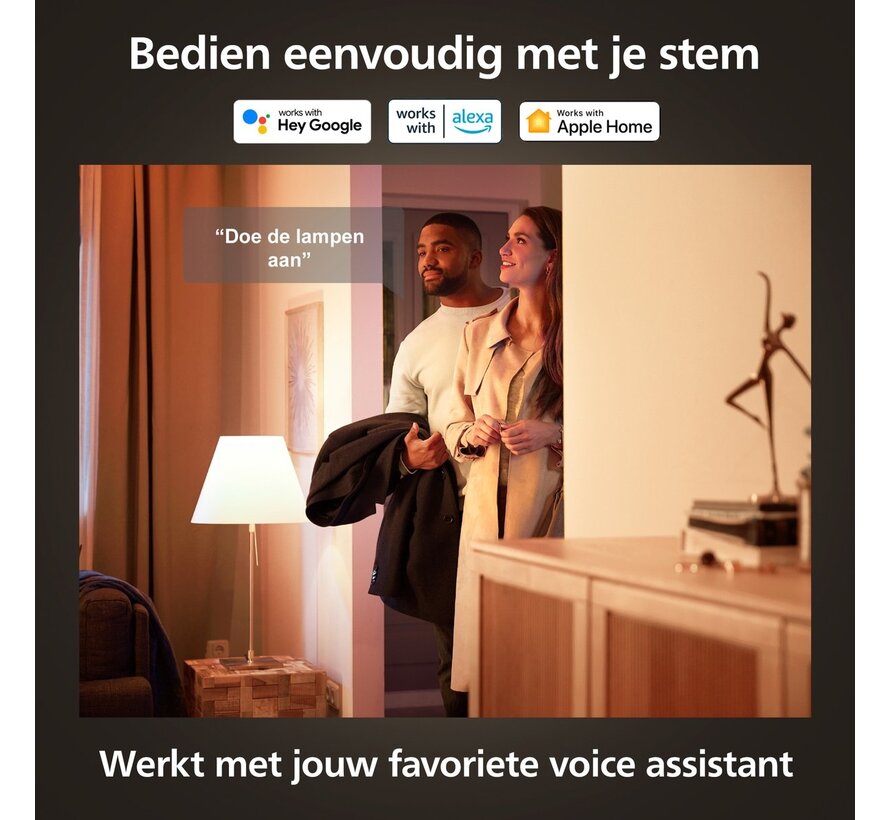 Philips Hue White Ambiance GU10 Bluetooth (1-pack