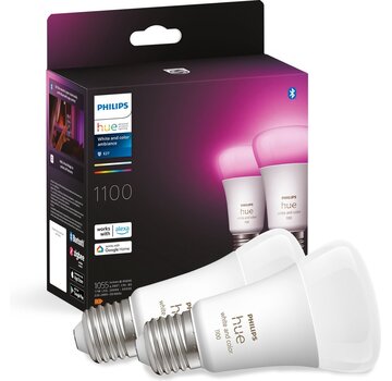 Philips Philips Hue White en Color Ambiance 1100 Lumen Bluetooth (2-pack)