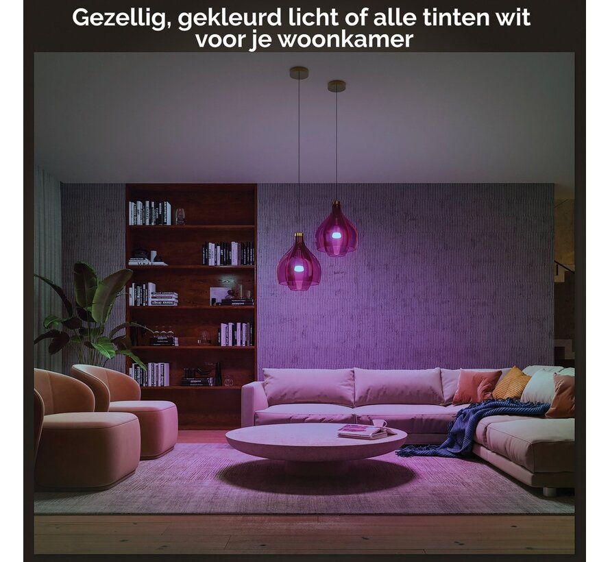 Philips Hue White en Color Ambiance 1100 Lumen Bluetooth (2-pack)