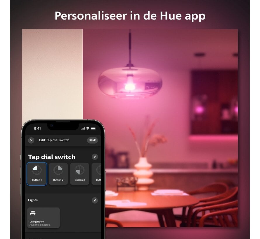Philips Hue Tap Dial Switch Wit