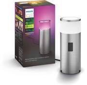 Philips Philips HUE outdoor tuinsokkel Calla RVS