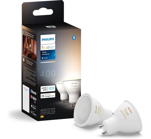 Philips Philips Hue White Ambiance GU10 2-pack
