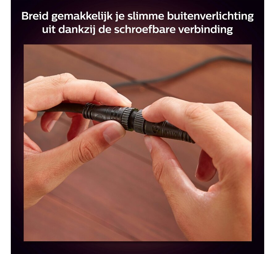 Philips Hue outdoor verlengkabel voor buiten - 2,5 meter