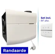 Orcon Orcon MVS-15R Pakket 550 m³/h + RFT bediening - randaarde stekker - Refurbished