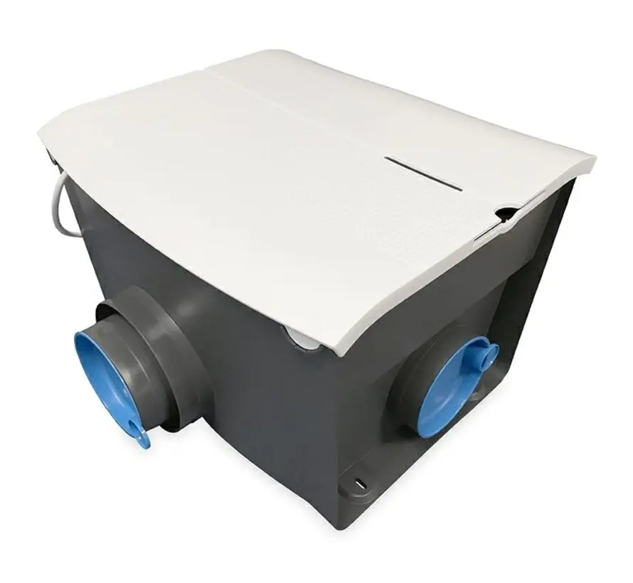 Orcon MVS-15R Pakket 550 m³/h + RFT bediening - randaarde stekker - Refurbished